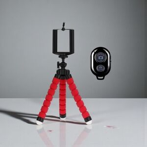 Red Flexible Tripod with Remote